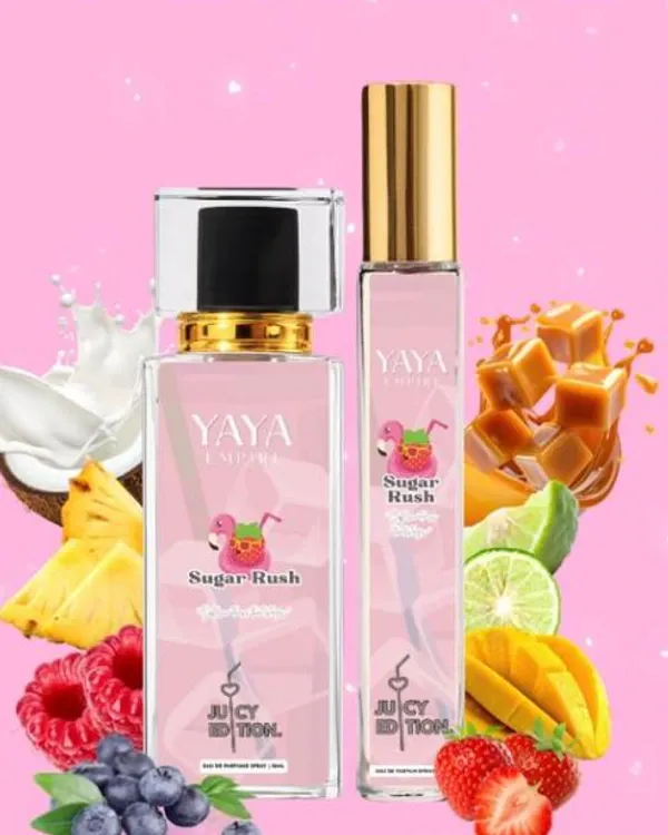 Botol perfume Yaya Empire Sugar Rush 35ml dan 10ml