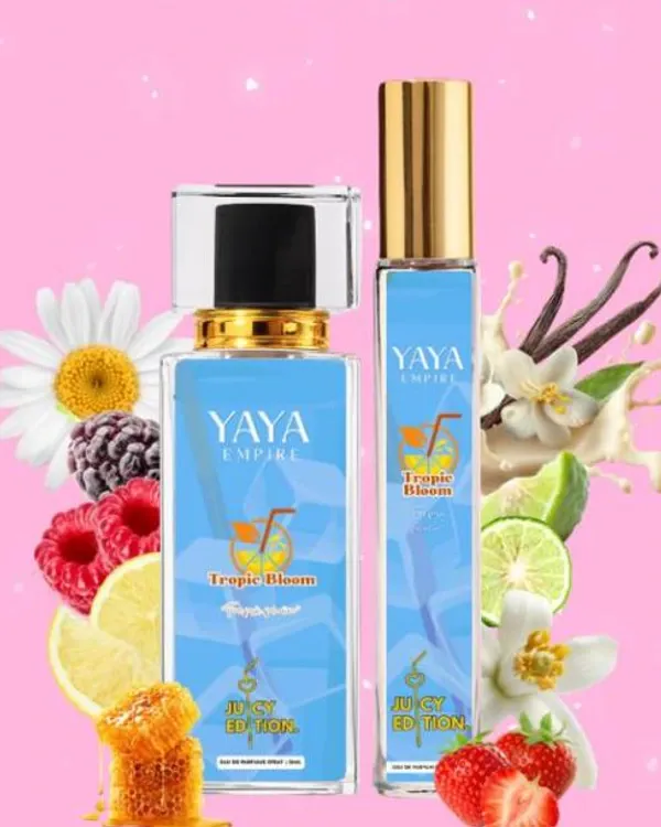 Botol perfume Yaya Empire Tropic Bloom 35ml dan 10ml