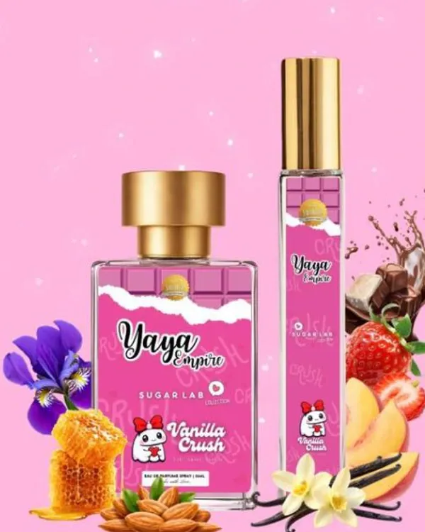 Botol perfume Yaya Empire Vanilla Crush (Sugar Lab) 35ml dan 10ml
